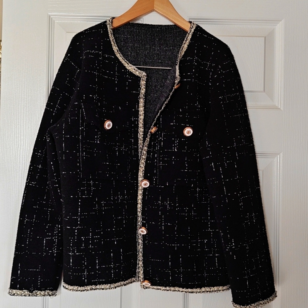 Chanel style blazer